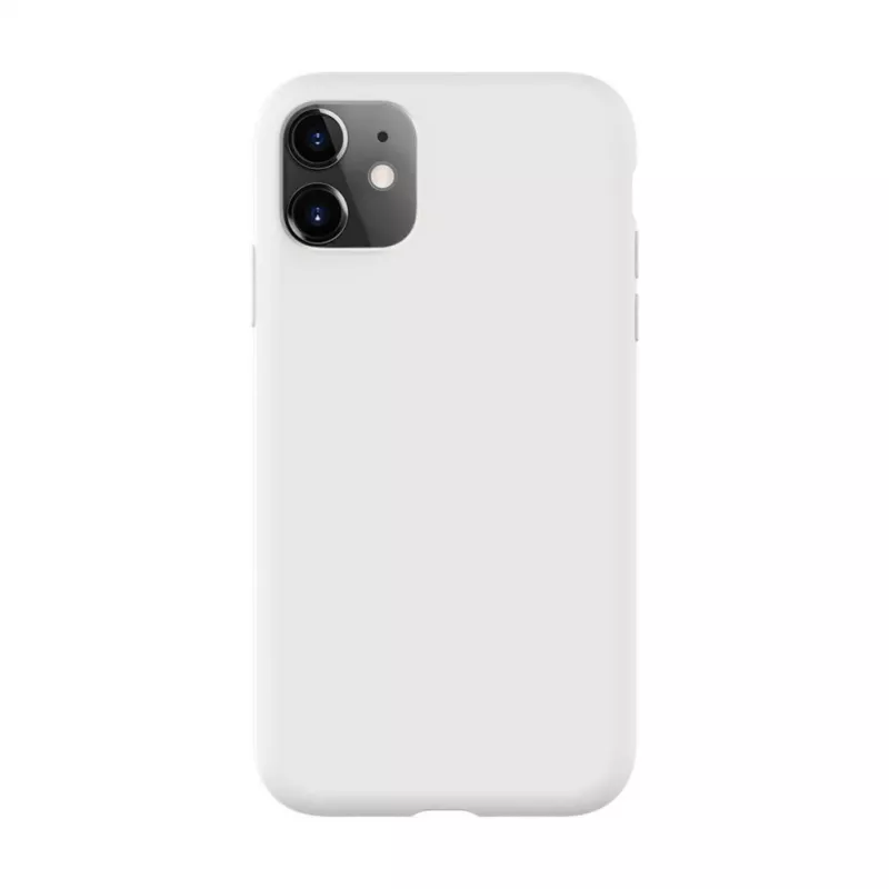 Evelatus Apple iPhone 11 Premium Soft Touch silikoninis dėklas baltas