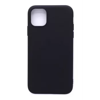 Evelatus Apple iPhone 11 Pro Max Nano silikoninis dėklas Soft Touch TPU juodos spalvos