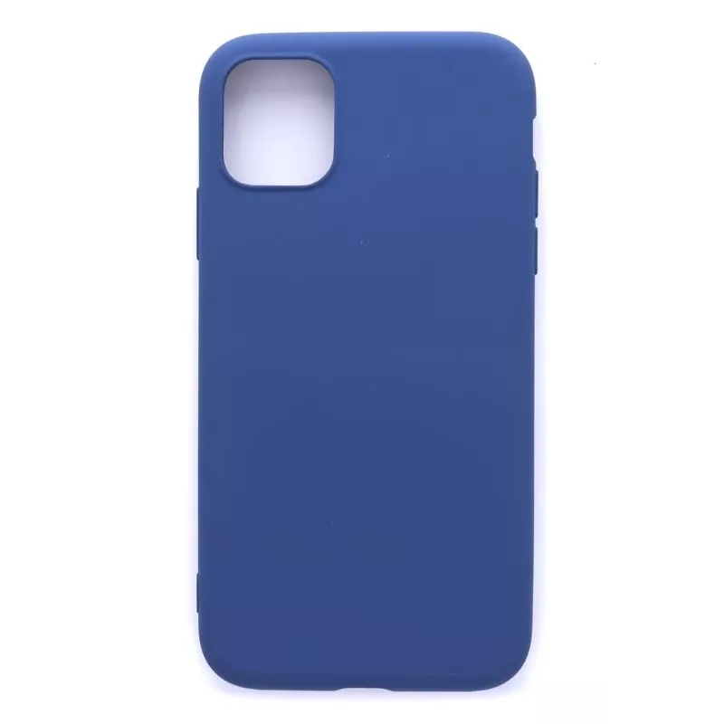 Evelatus Apple iPhone 11 Pro Max Nano Silicone Case Soft Touch TPU Dark Blue