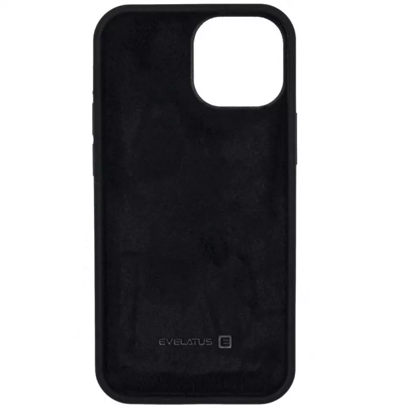 Evelatus Apple iPhone 11 Pro Max Premium Soft Touch silikoninis dėklas juodas