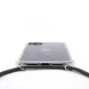 Evelatus Apple iPhone 11 Silikoninis Skaidrus Dėklas su Kaklo Dirželiu TPU Juosta Skaidrus
