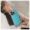 Evelatus Apple iPhone 12/12 Pro Premium minkštas silikoninis dėklas dangaus mėlynas