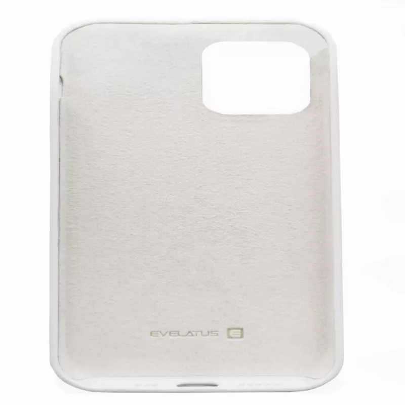 Evelatus Apple iPhone 12/12 Pro Premium Soft Touch silikoninis dėklas baltas