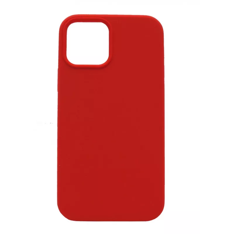 Evelatus Apple iPhone 12 Mini Nano Silicone Case Soft Touch TPU Red