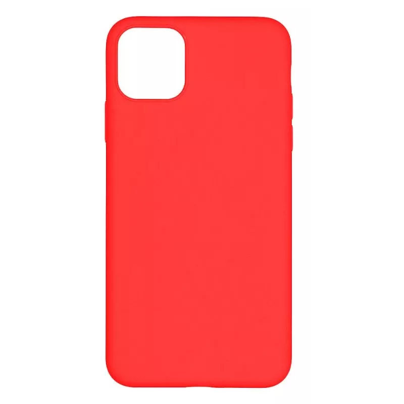 Evelatus Apple iPhone 12 Pro Max Nano Silicone Case Soft Touch TPU Red