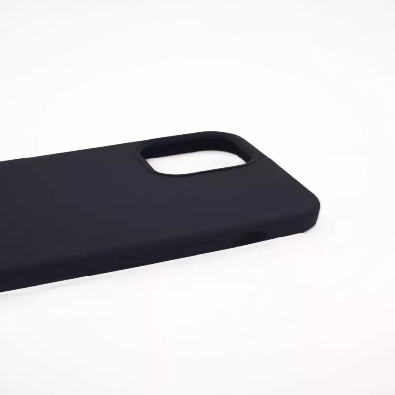 Evelatus Apple iPhone 12 Pro Max Premium Soft Touch silikoninis dėklas juodos spalvos