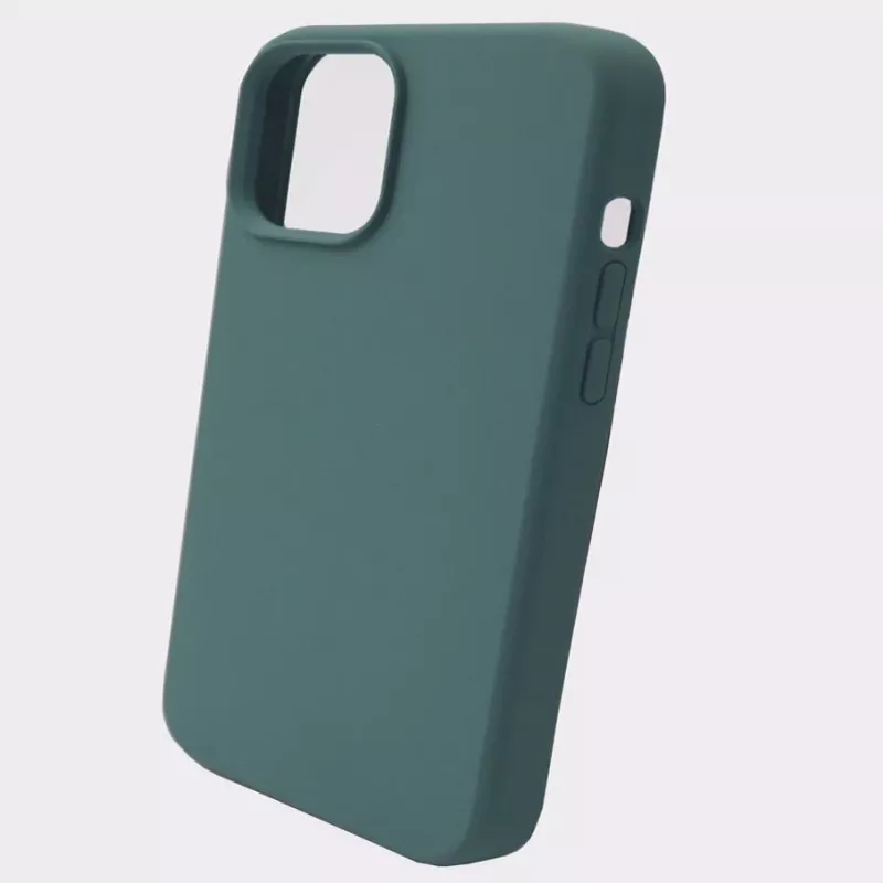 Evelatus Apple iPhone 12 Pro Max Premium Soft Touch silikoninis dėklas Pušų žalia