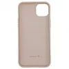 Evelatus Apple iPhone 14 6.1 colio Nano Silikono Dėklas Soft Touch TPU Smėlio Spalvos