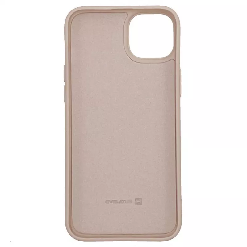Evelatus Apple iPhone 14 6.1 colio Nano Silikono Dėklas Soft Touch TPU Smėlio Spalvos