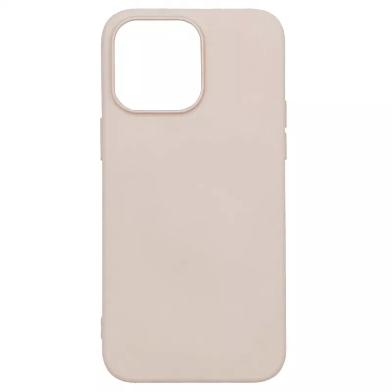 Evelatus Apple iPhone 14 Pro 6.1 Nano Silicone Case Soft Touch TPU Beige