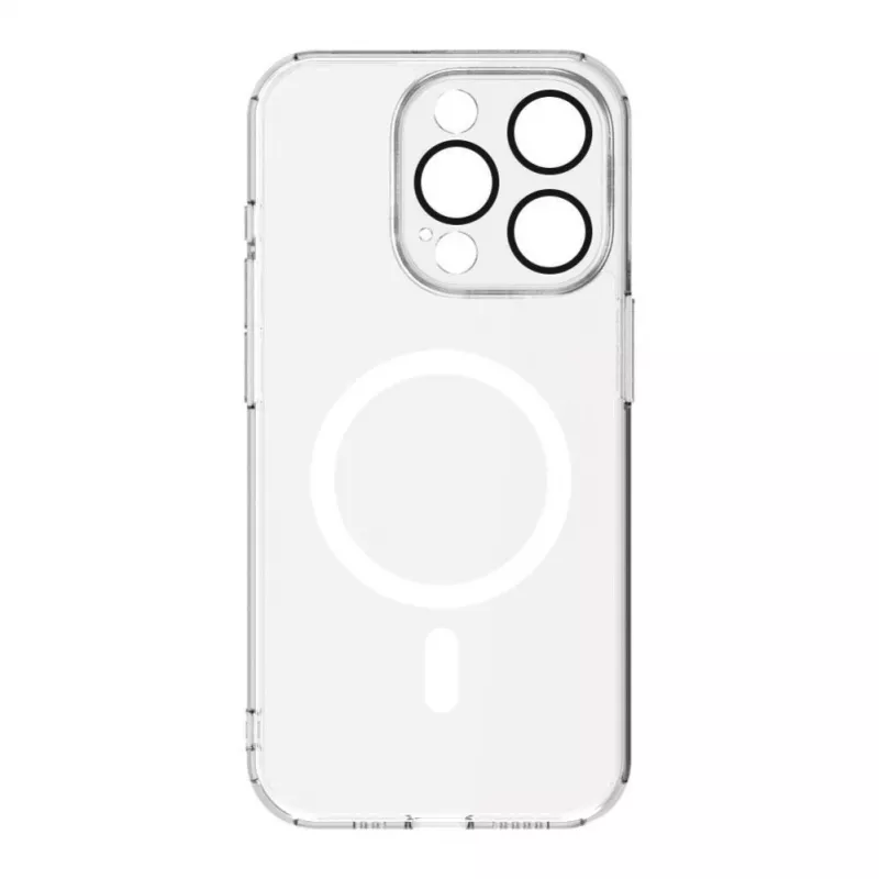 Evelatus Apple iPhone 14 Pro skaidrus dėklas su MagSafe ir fotoaparato apsauga, permatomas