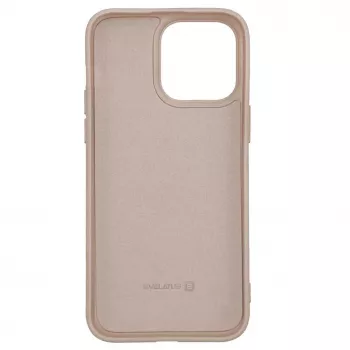 Evelatus Apple iPhone 14 Pro Max 6.7 colio Nano Silicone Dėklas Soft Touch TPU Smėlio spalvos