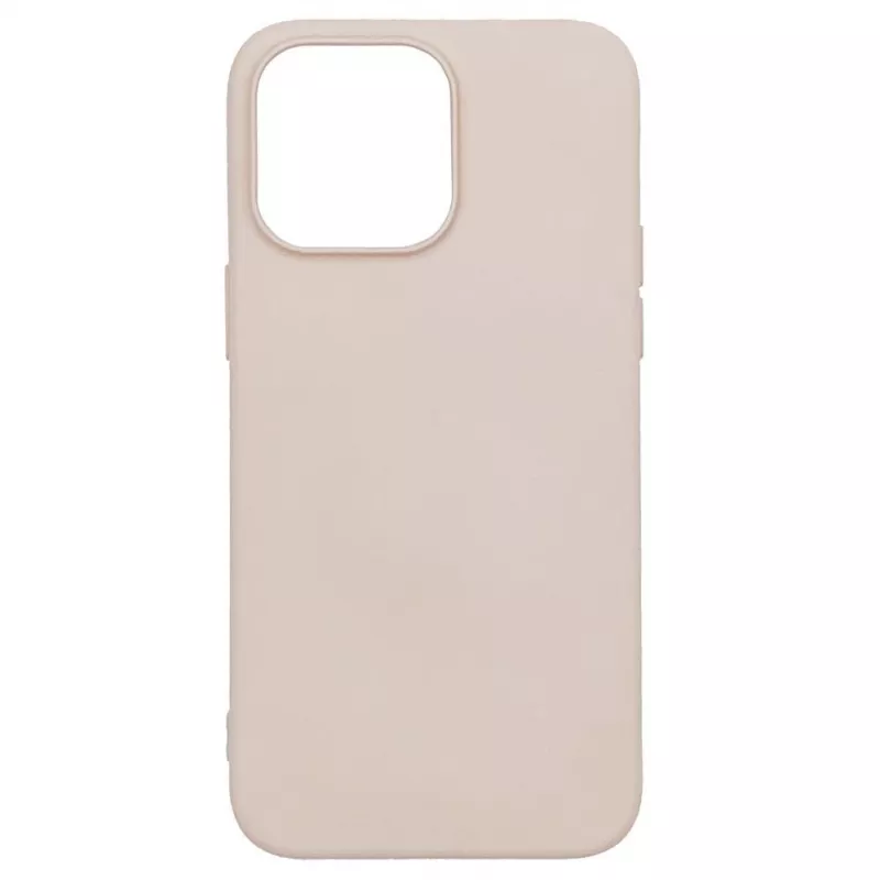Evelatus Apple iPhone 14 Pro Max 6.7 colio Nano Silicone Dėklas Soft Touch TPU Smėlio spalvos