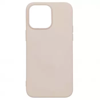 Evelatus Apple iPhone 14 Pro Max 6.7 colio Nano Silicone Dėklas Soft Touch TPU Smėlio spalvos