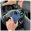 Evelatus Apple iPhone 14 Pro Premium MagSafe minkšto prisilietimo silikoninis dėklas Midnayt Blue