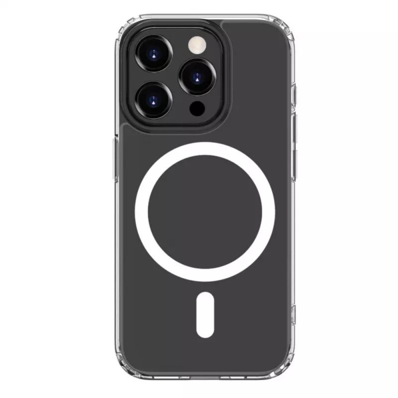 Evelatus Apple iPhone 15 Pro skaidrus dėklas su MagSafe permatomas