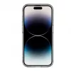 Evelatus Apple iPhone 15 Pro karinės klasės smūgiams atsparus silikoninis dėklas TPU permatomas