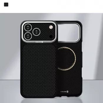 Evelatus Apple iPhone 17 Pro Carbon Premium Edition MagSafe dėklas juodas