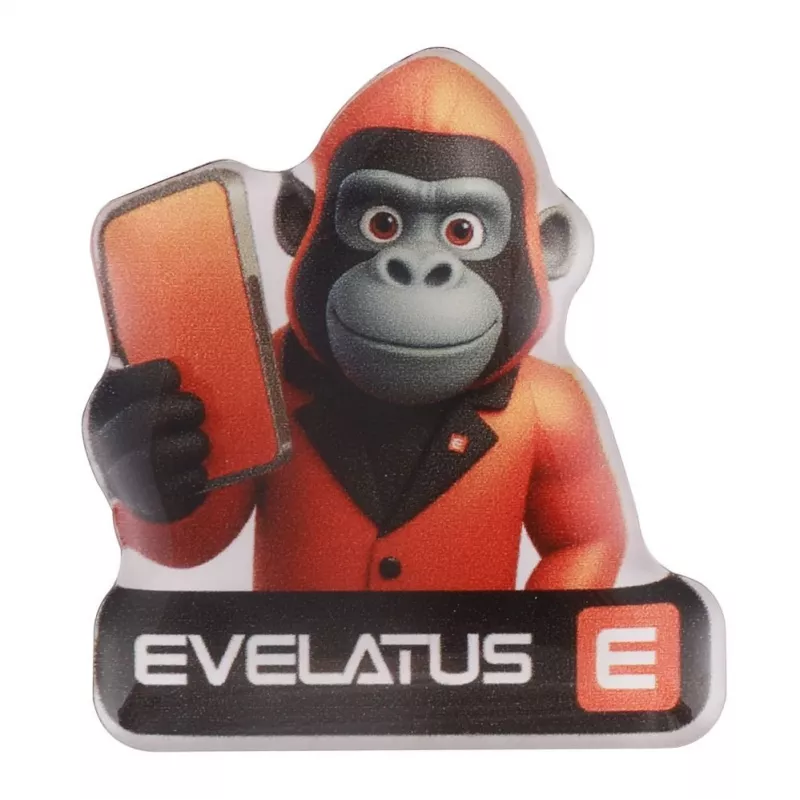 Evelatus Apple iPhone 18 Pro Flip Glass Magic Easy Install Box ekrano apsauginis stiklas, juodas
