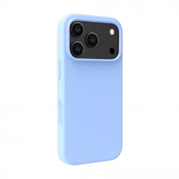 Evelatus Apple iPhone 18 Pro Max Premium MagSafe minkšto prisilietimo silikoninis dėklas mėlynas