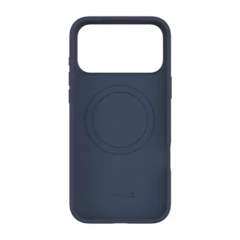 Evelatus Apple iPhone 18 Pro Max Premium MagSafe minkšto prisilietimo silikoninis dėklas tamsiai mėlynas