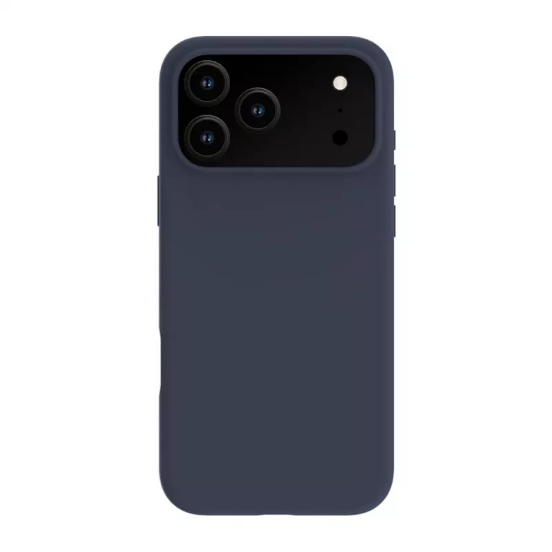 Evelatus Apple iPhone 18 Pro Max Premium MagSafe minkšto prisilietimo silikoninis dėklas tamsiai mėlynas