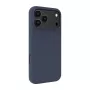 Evelatus Apple iPhone 18 Pro Max Premium MagSafe minkšto prisilietimo silikoninis dėklas tamsiai mėlynas