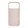 Evelatus Apple iPhone 18 Pro Max Premium MagSafe minkšto prisilietimo silikoninis dėklas Pink Sand