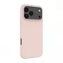 Evelatus Apple iPhone 18 Pro Max Premium MagSafe minkšto prisilietimo silikoninis dėklas Pink Sand