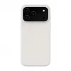 Evelatus Apple iPhone 18 Pro Max Premium MagSafe minkšto prisilietimo silikoninis dėklas sidabrinis