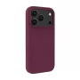 Evelatus Apple iPhone 18 Pro Premium MagSafe minkšto prisilietimo silikoninis dėklas bordo spalvos