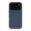 Evelatus Apple iPhone 18 Pro Premium MagSafe minkšto prisilietimo silikoninis dėklas tamsiai mėlynas