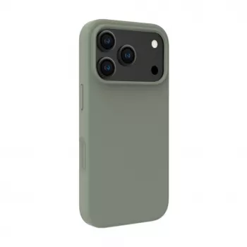 Evelatus Apple iPhone 18 Pro Premium MagSafe minkšto prisilietimo silikoninis dėklas, tamsiai alyvuoginis