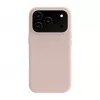 Evelatus Apple iPhone 18 Pro Premium MagSafe minkšto prisilietimo silikoninis dėklas Pink Sand
