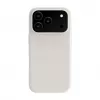 Evelatus Apple iPhone 18 Pro Premium MagSafe minkšto prisilietimo silikoninis dėklas sidabrinis