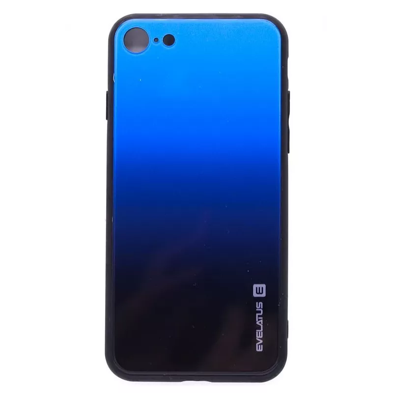Evelatus Apple iPhone 7/8 Gradient Glass Case 7 Sea Depth