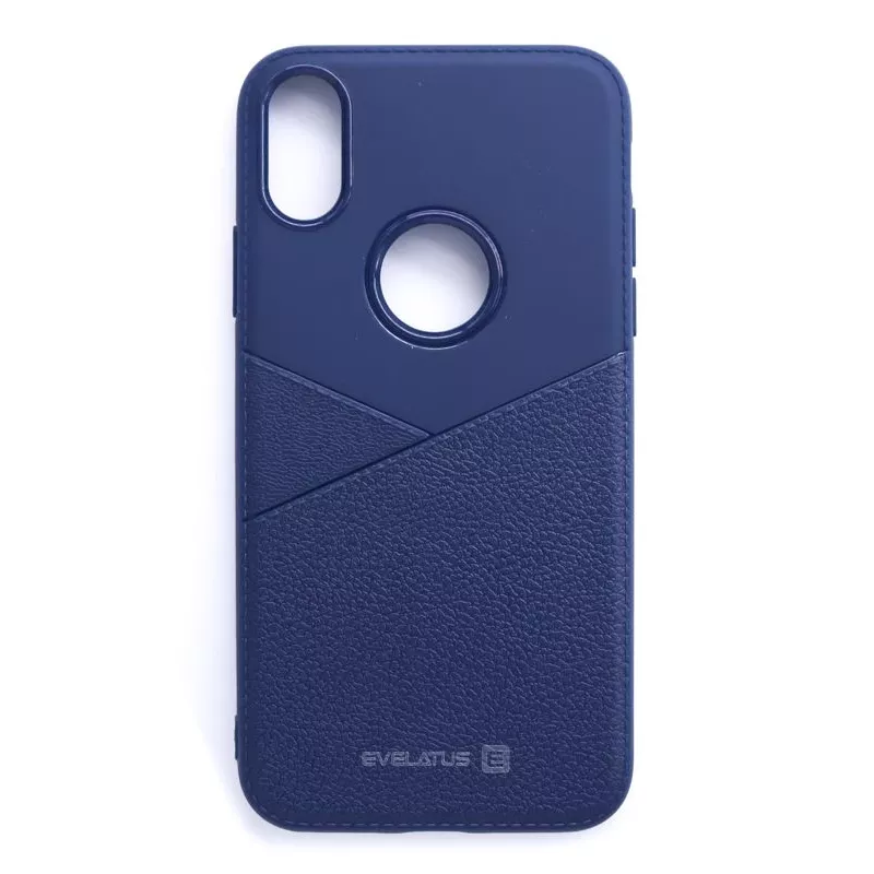 Evelatus Apple iPhone X Phantom Blue Silicone Back Cover