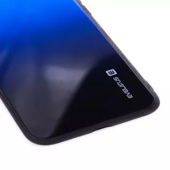 Evelatus Apple iPhone X/Xs Gradient Glass Case 7 Sea Depth
