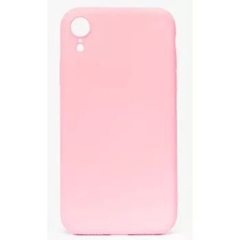 Evelatus Apple iPhone XR Nano Silicone Case Soft Touch TPU Light Pink