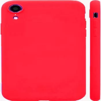 Evelatus Apple iPhone XR Nano Silicone dėklas Soft Touch TPU raudonas