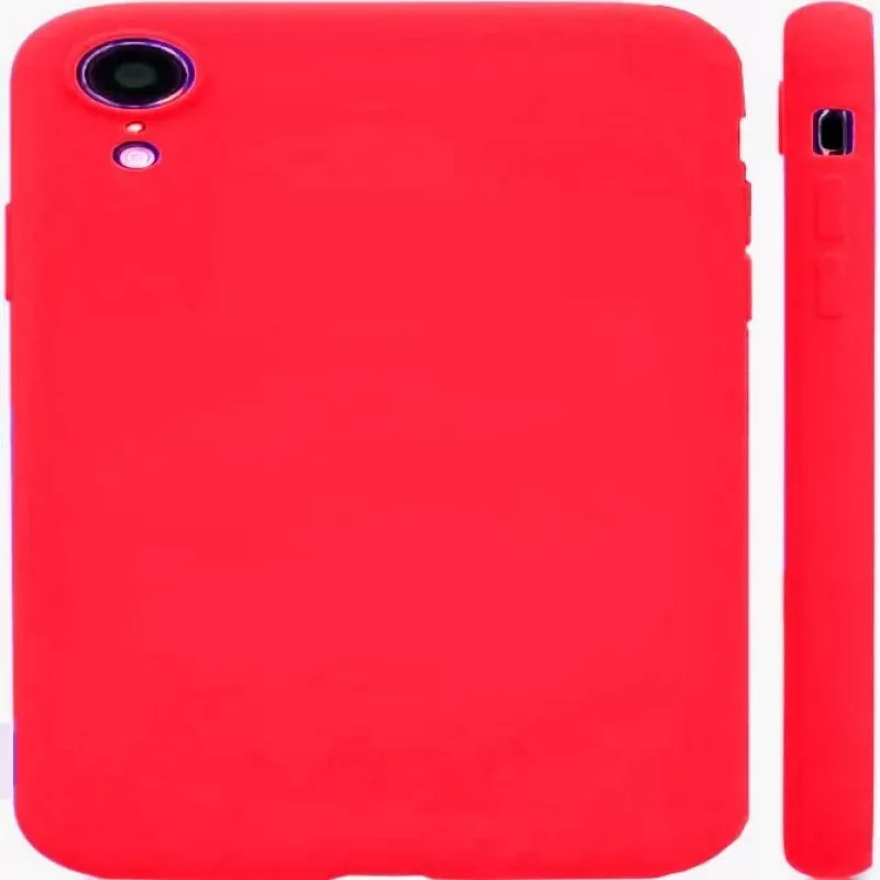 Evelatus Apple iPhone XR Nano Silicone dėklas Soft Touch TPU raudonas