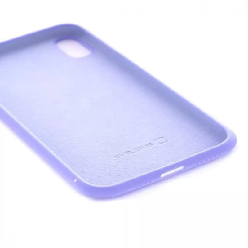 Evelatus Apple iPhone XR Premium minkštas silikoninis dėklas alyvinis violetinis