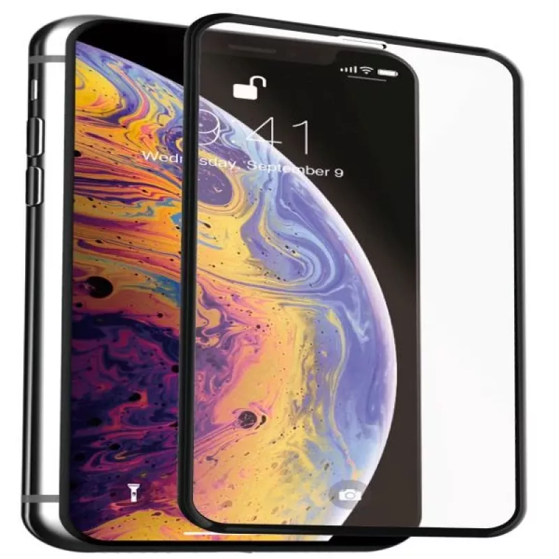 Evelatus Apple iPhone XS Max/11 Pro Max 2.5D pilno dangčio Japan Glue stiklo apsauginis ekrano dangtelis
