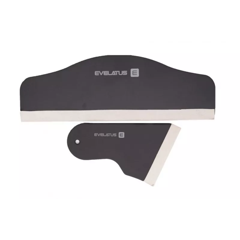 EVELATUS Big Plastic Spatula for Cutter - Blue ABS Application Squeegee