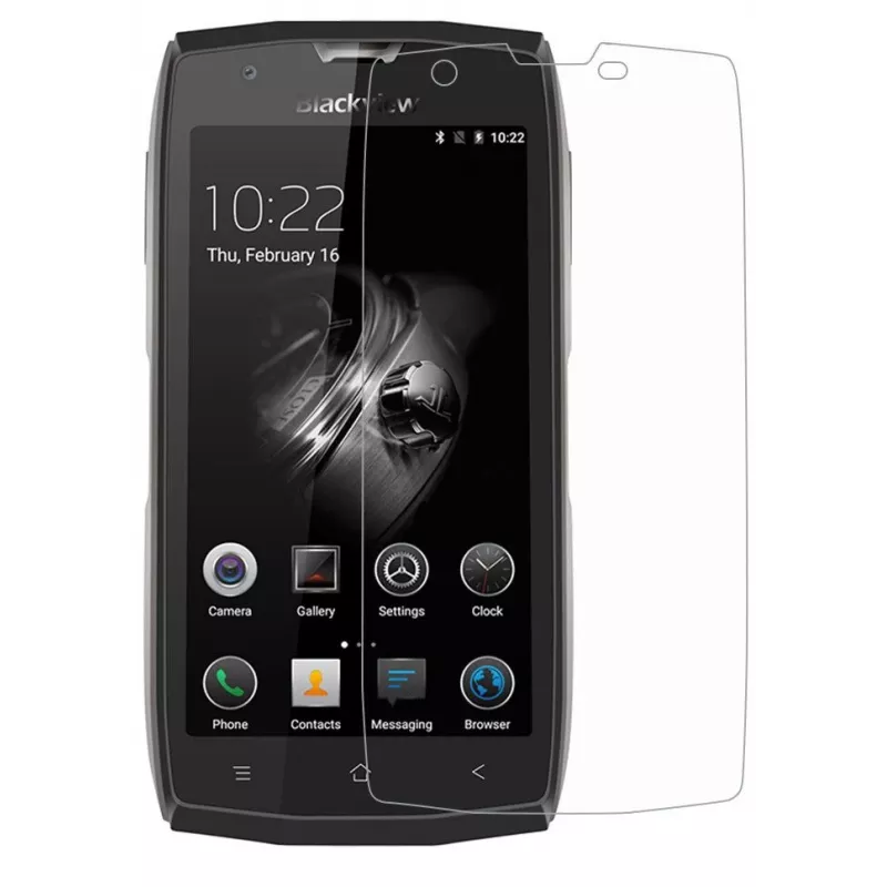 Evelatus Blackview BV7000 Pro Silikoninis Galinis Dangtelis - Juodas