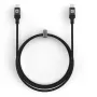 Evelatus spiralinis USB-C į USB-C laidas 1,2 m 60 W PD pintas juodas