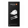Evelatus FusionCharge sieninio įkroviklio rinkinys 20W maitinimo adapteris su 60W USB-C į Lightning silikoniniu kabeliu, baltas