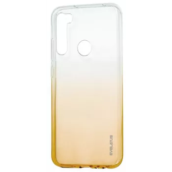 Evelatus Gradient TPU Case, skirtas Xiaomi Redmi Note 8 / Redmi Note 8 2021 - Gold