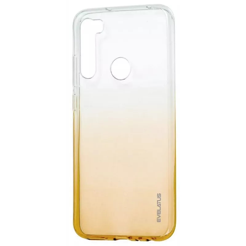 Evelatus Gradient TPU Case, skirtas Xiaomi Redmi Note 8 / Redmi Note 8 2021 - Gold