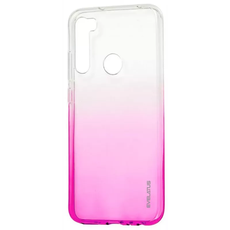 Evelatus Gradient TPU Case, skirtas Xiaomi Redmi Note 8 / Redmi Note 8 2021 - Rose Red